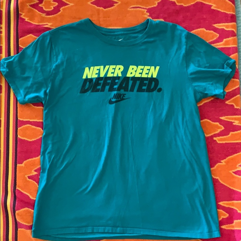 Teal Nike t-shirt